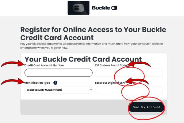 How To Apply For Buckle Card Online account?