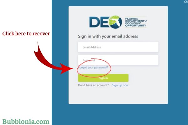 Step by Step to recover account User ID or Password 