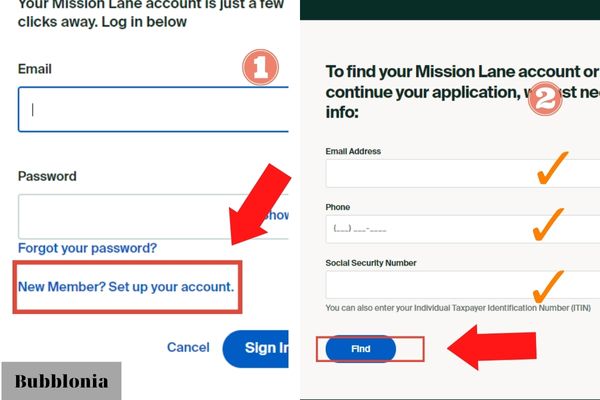 register a mission lane credit card account