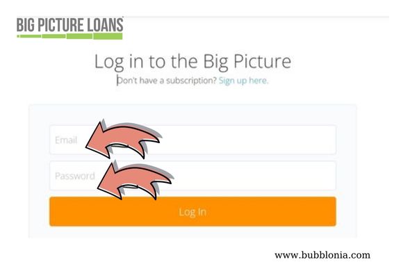 Big Picture Loans Login