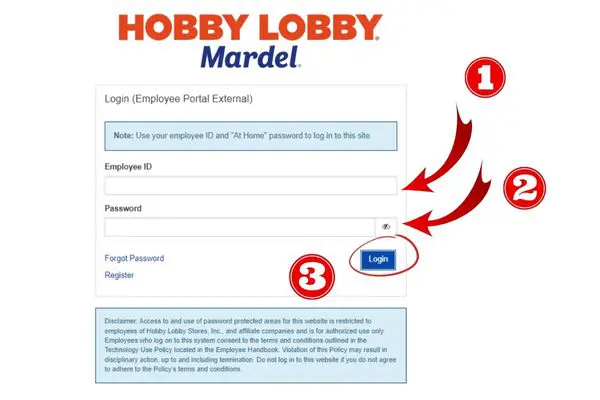 Hobby Lobby Employee Portal, Register On App, Employment Benefit