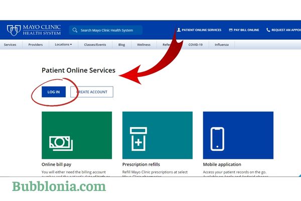 Mayo Pt Portal, Payment & Appointment, Patient Online Account