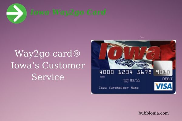 iowa way2go card customer service